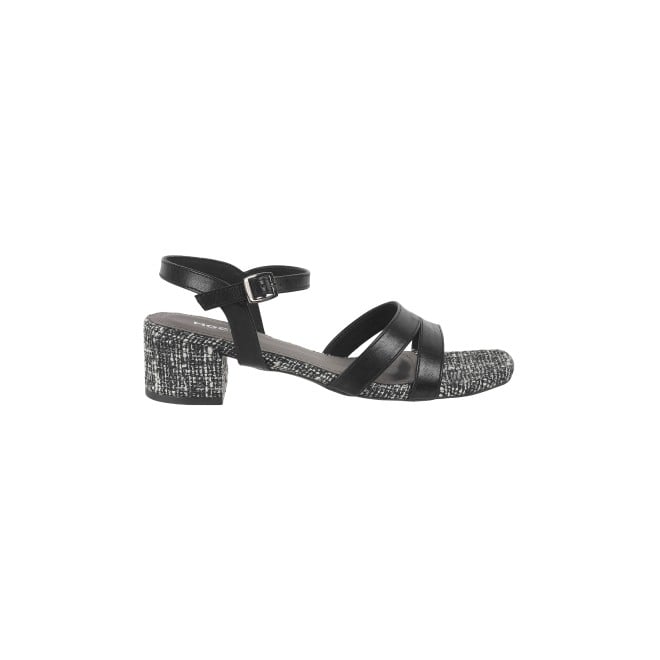 Mochi Women Black Casual Sandals (SKU: 40-306-11-36)