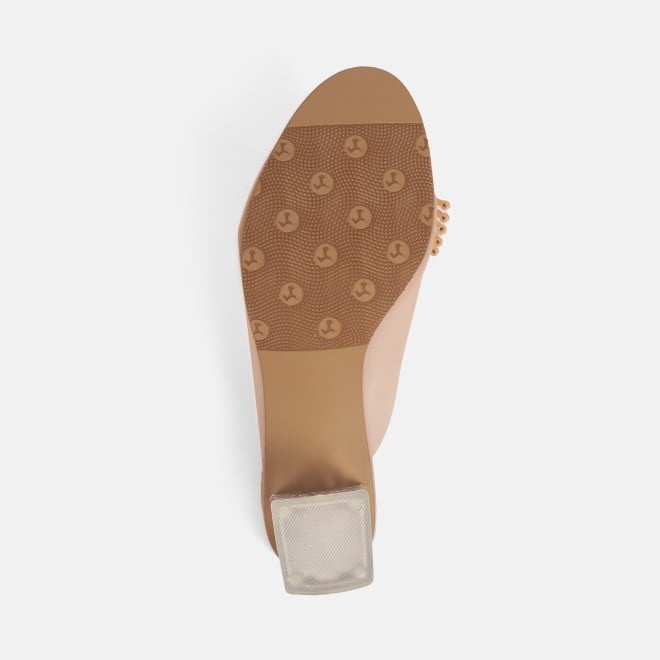 Mochi Women Peach Party Slip Ons (SKU: 40-307-80-36)