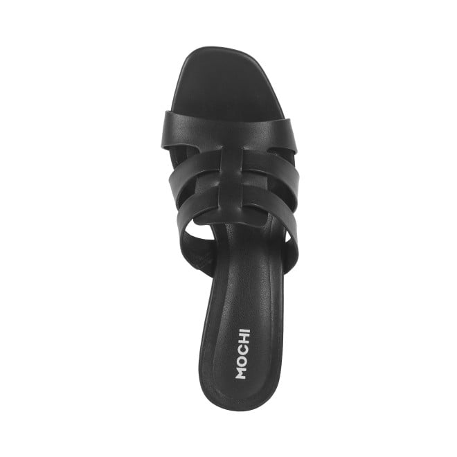 Mochi Women Black Casual Slip Ons (SKU: 40-311-11-36)