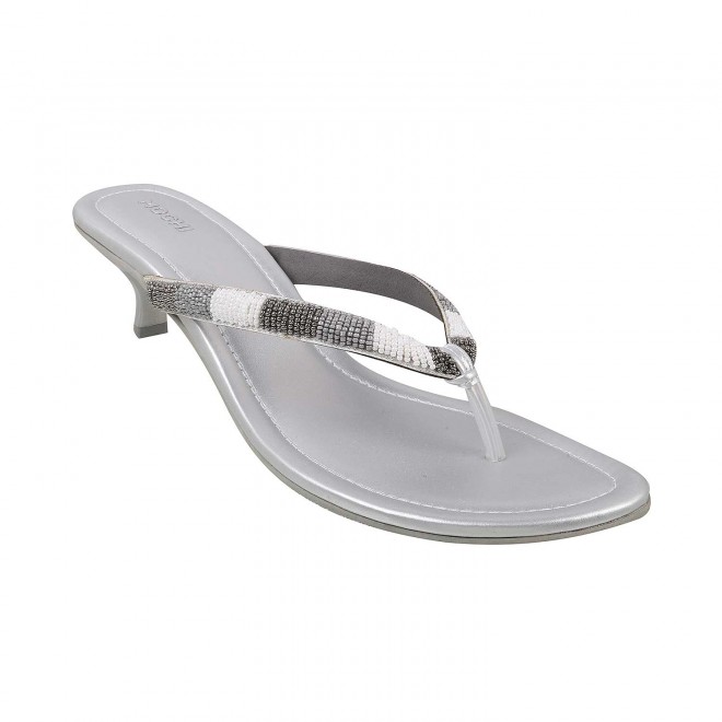 Silver discount casual sandals