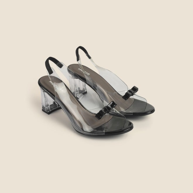Mochi Women Black Casual Sandals (SKU: 40-342-11-36)