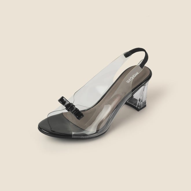 Mochi Women Black Casual Sandals (SKU: 40-342-11-36)