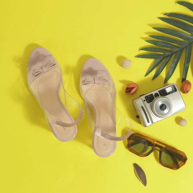 Mochi Women Peach Casual Sandals
