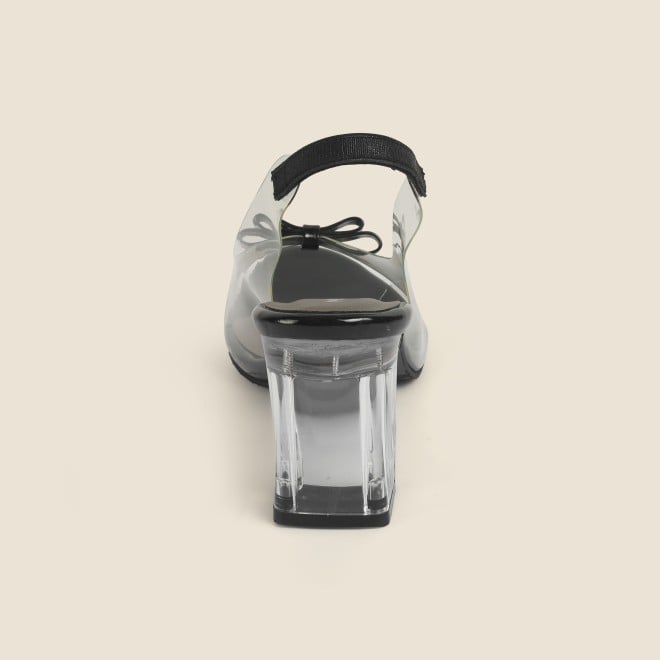 Mochi Women Black Casual Sandals (SKU: 40-342-11-36)
