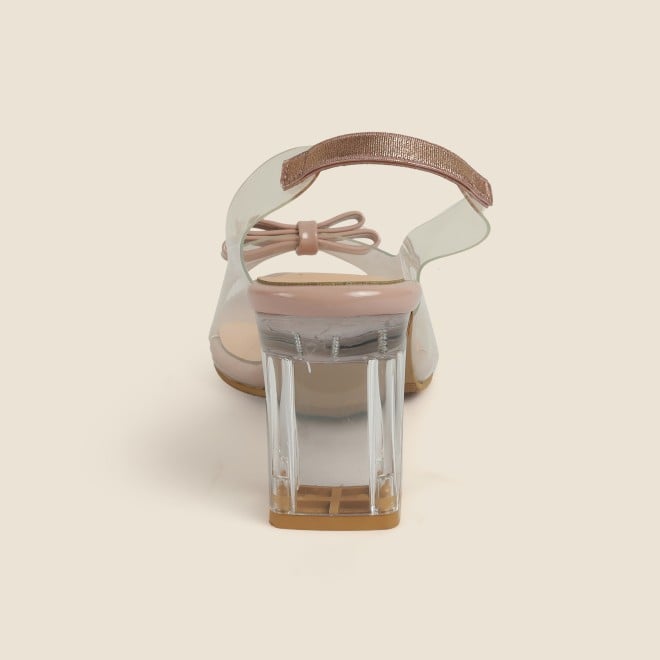 Mochi Women Peach Casual Sandals (SKU: 40-342-80-36)
