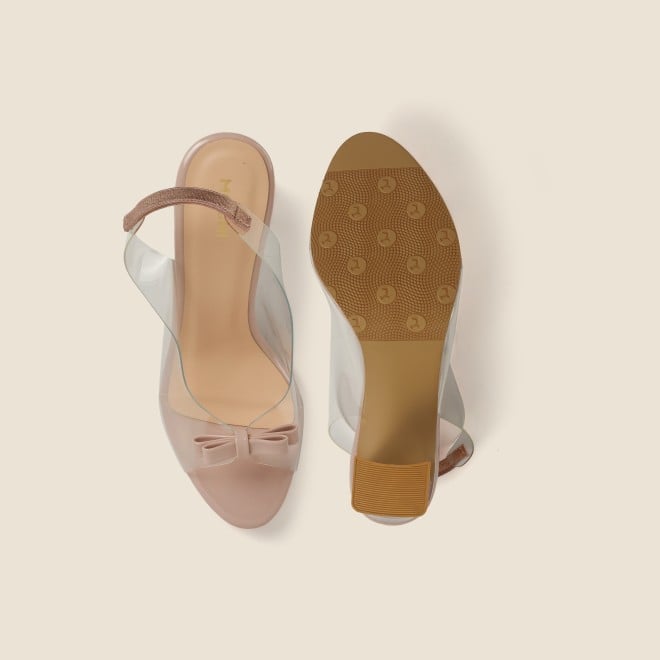 Mochi Women Peach Casual Sandals (SKU: 40-342-80-36)
