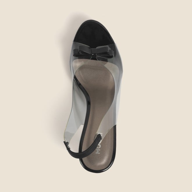 Mochi Women Black Casual Sandals (SKU: 40-342-11-36)