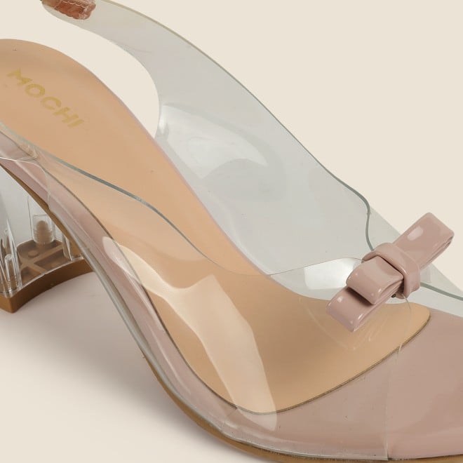 Mochi Women Peach Casual Sandals (SKU: 40-342-80-36)