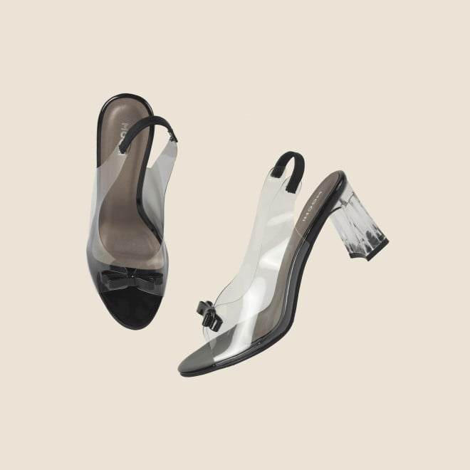 Mochi Women Black Casual Sandals (SKU: 40-342-11-36)