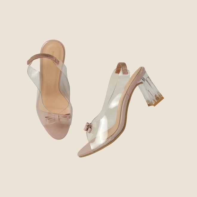 Mochi Women Peach Casual Sandals (SKU: 40-342-80-36)