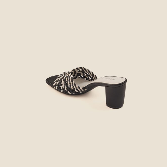Mochi Women Black Casual Slip Ons (SKU: 40-344-11-36)