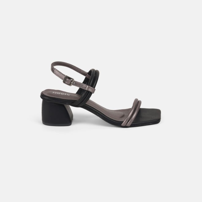 Mochi Women Black Casual Sandals (SKU: 40-346-11-36)