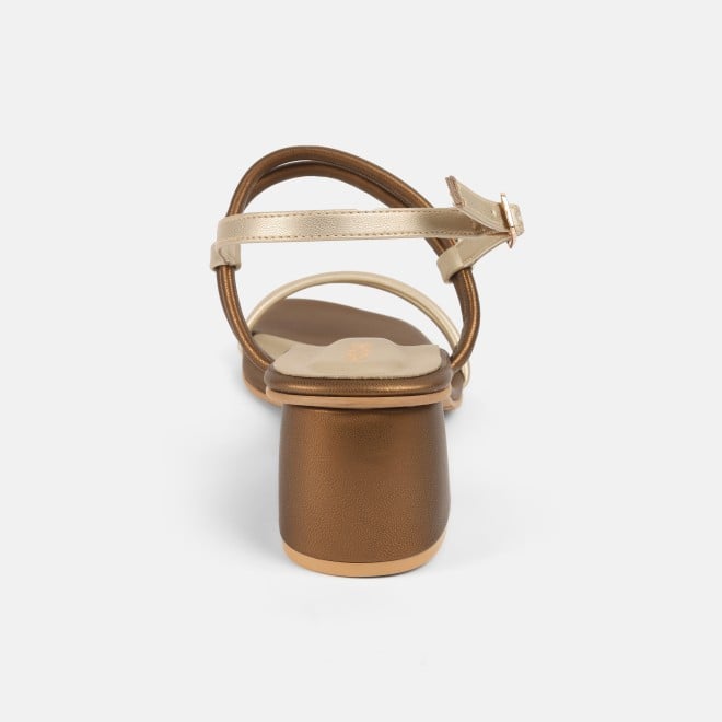 Mochi Women Antic-gold Casual Sandals (SKU: 40-346-28-36)
