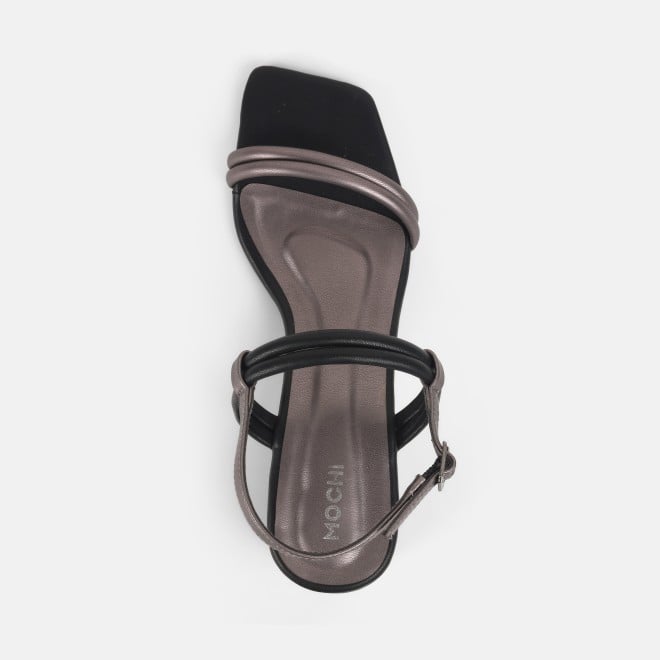 Mochi Women Black Casual Sandals (SKU: 40-346-11-36)