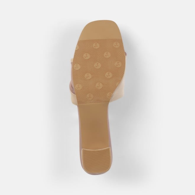 Mochi Women Beige Casual Slip Ons (SKU: 40-350-20-36)