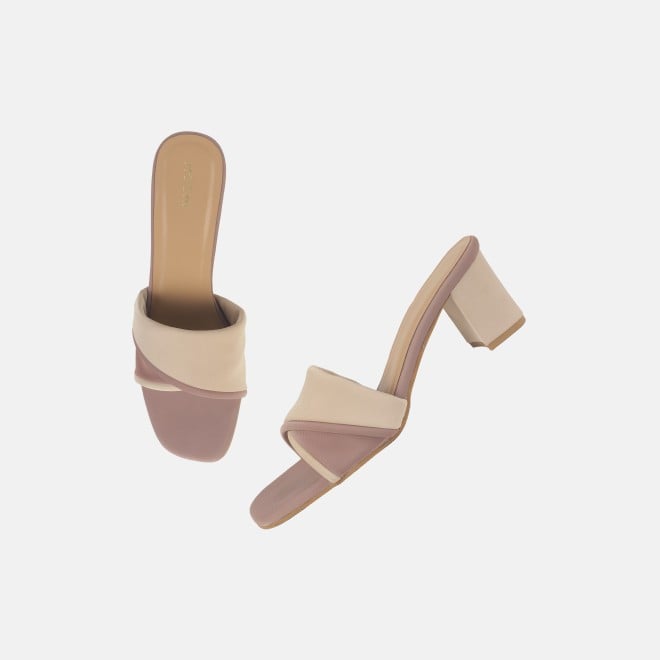 Mochi Women Beige Casual Slip Ons (SKU: 40-350-20-36)