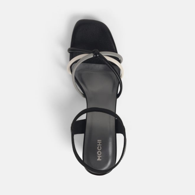 Mochi Women Black Casual Sandals (SKU: 40-352-11-36)