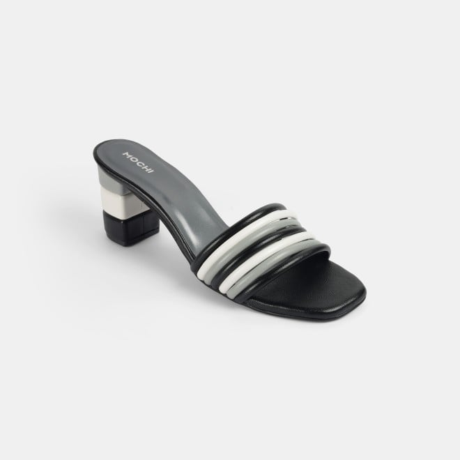 Mochi Women Black Casual Slip Ons (SKU: 40-353-11-36)