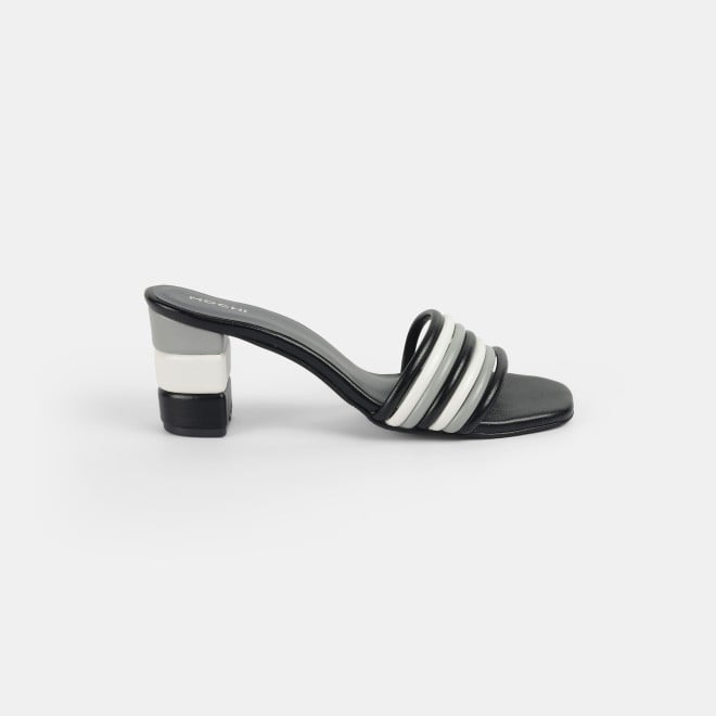 Mochi Women Black Casual Slip Ons (SKU: 40-353-11-36)