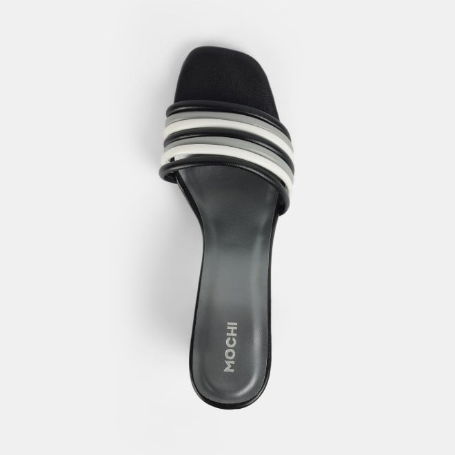 Mochi Women Black Casual Slip Ons (SKU: 40-353-11-36)