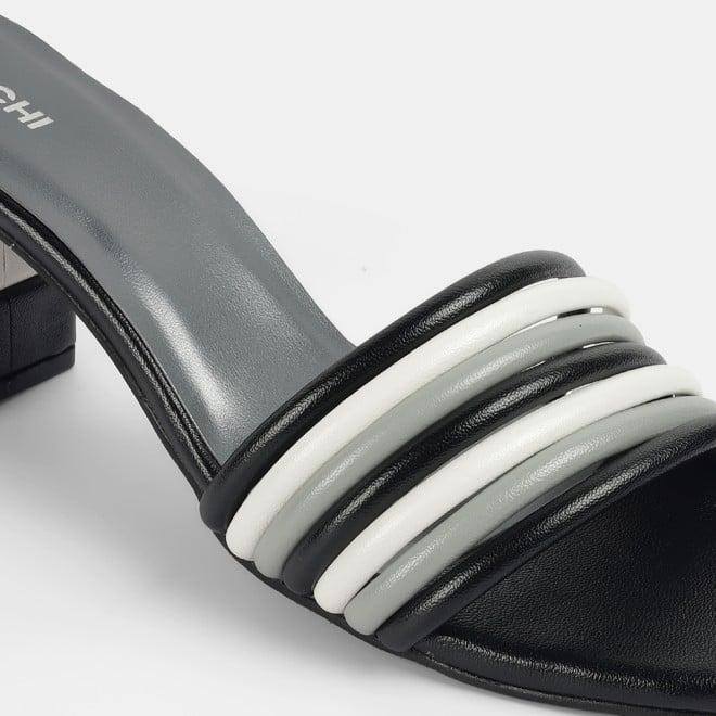 Mochi Women Black Casual Slip Ons (SKU: 40-353-11-36)