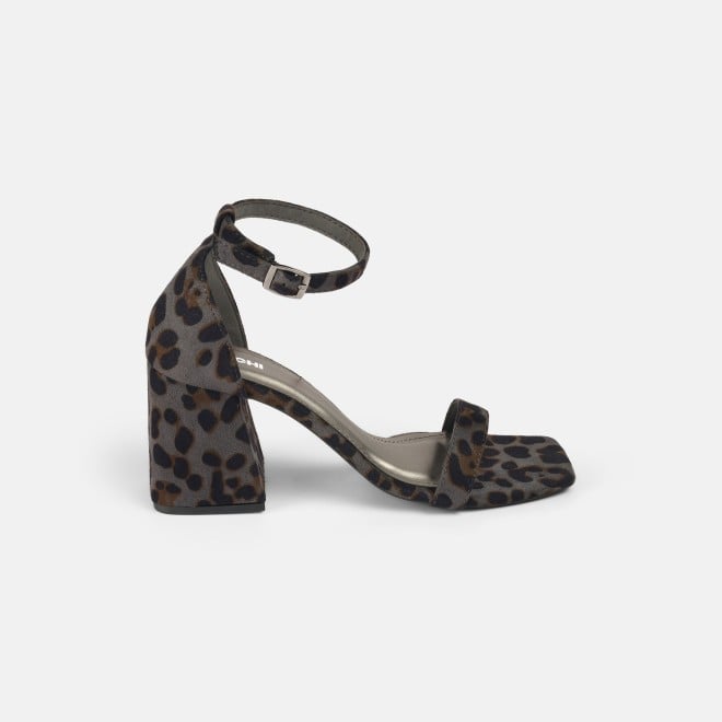 Mochi Women Gray Party Sandals (SKU: 40-358-14-36)