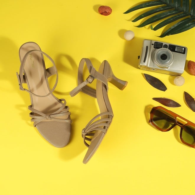Mochi Women Brown Casual Sandals (SKU: 40-368-12-36)
