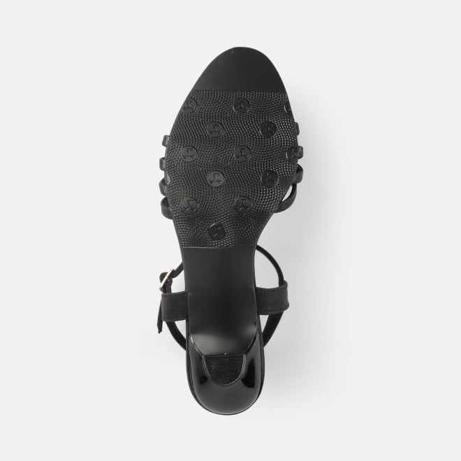 Mochi Women Black Casual Sandals (SKU: 40-368-11-36)