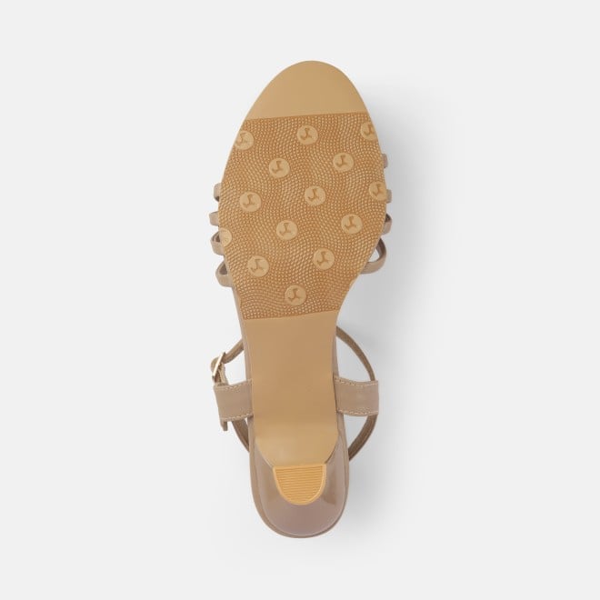 Mochi Women Brown Casual Sandals (SKU: 40-368-12-36)