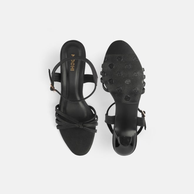 Mochi Women Black Casual Sandals (SKU: 40-368-11-36)