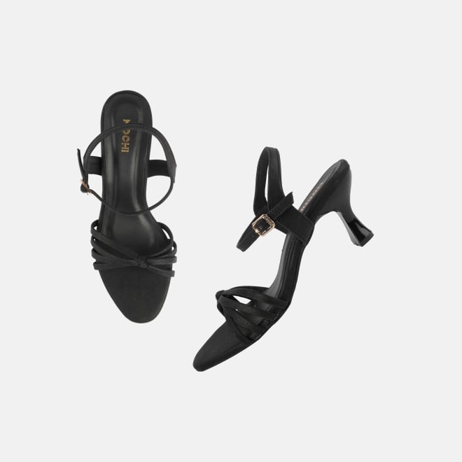 Mochi Women Black Casual Sandals (SKU: 40-368-11-36)