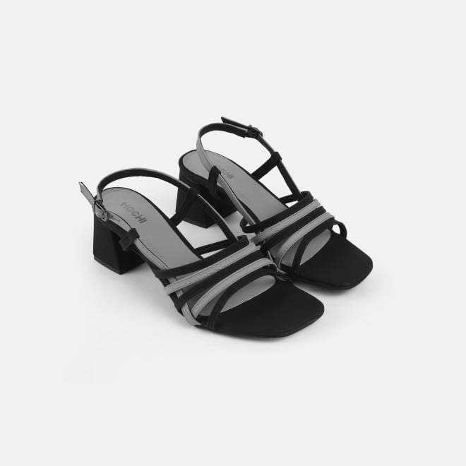 Mochi Women Black Casual Sandals (SKU: 40-373-11-36)