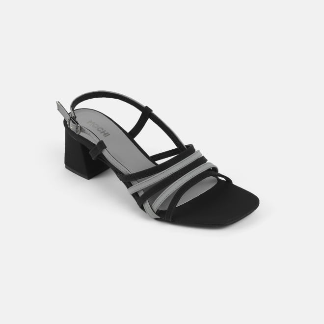 Mochi Women Black Casual Sandals (SKU: 40-373-11-36)