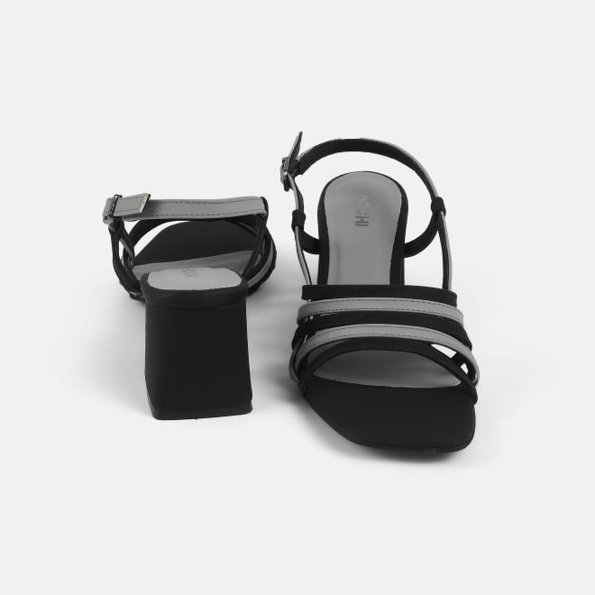 Mochi Women Black Casual Sandals (SKU: 40-373-11-36)
