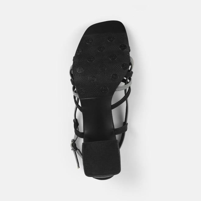 Mochi Women Black Casual Sandals (SKU: 40-373-11-36)
