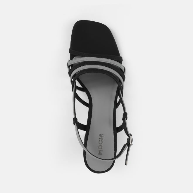Mochi Women Black Casual Sandals (SKU: 40-373-11-36)