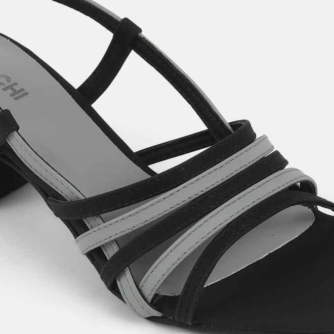 Mochi Women Black Casual Sandals (SKU: 40-373-11-36)