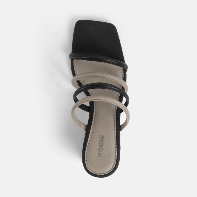 Mochi Women Black Casual Slip Ons (SKU: 40-374-11-36)