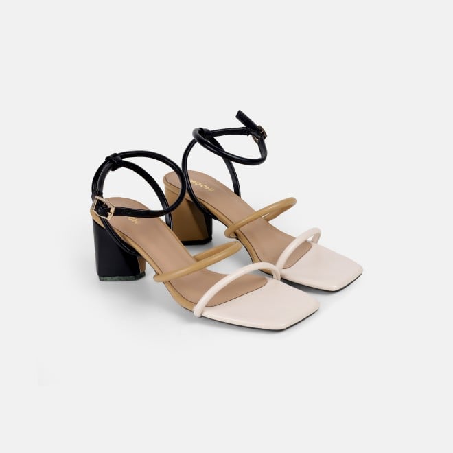 Mochi Women Black-multi Casual Sandals (SKU: 40-380-53-36)