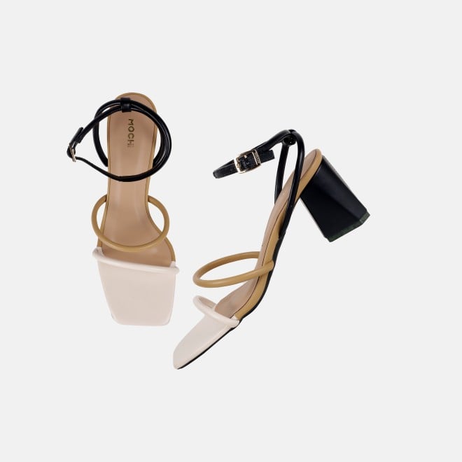 Mochi Women Black-multi Casual Sandals (SKU: 40-380-53-36)