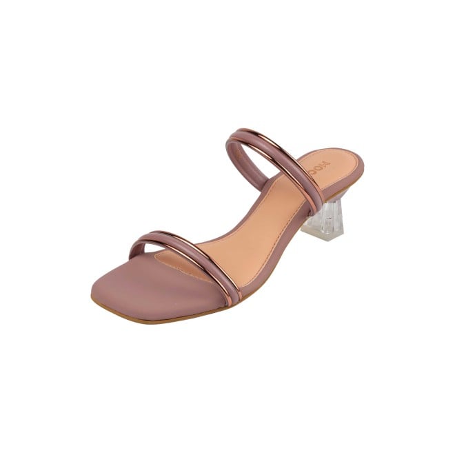 Mochi Women Peach Casual Slip Ons (SKU: 40-402-80-36)