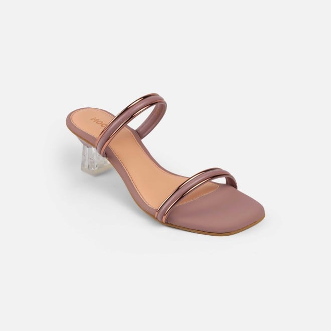 Mochi Women Peach Casual Slip Ons (SKU: 40-402-80-36)
