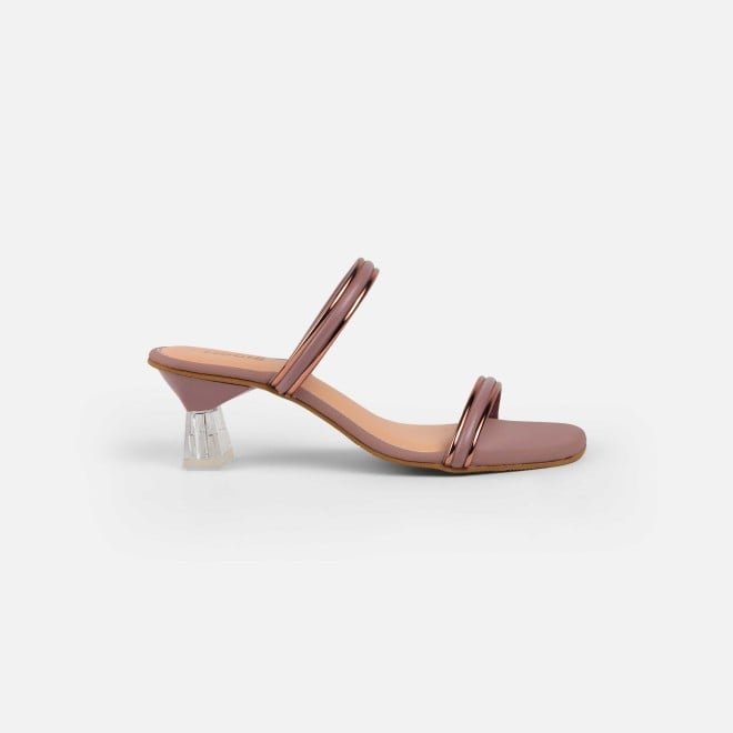 Mochi Women Peach Casual Slip Ons (SKU: 40-402-80-36)