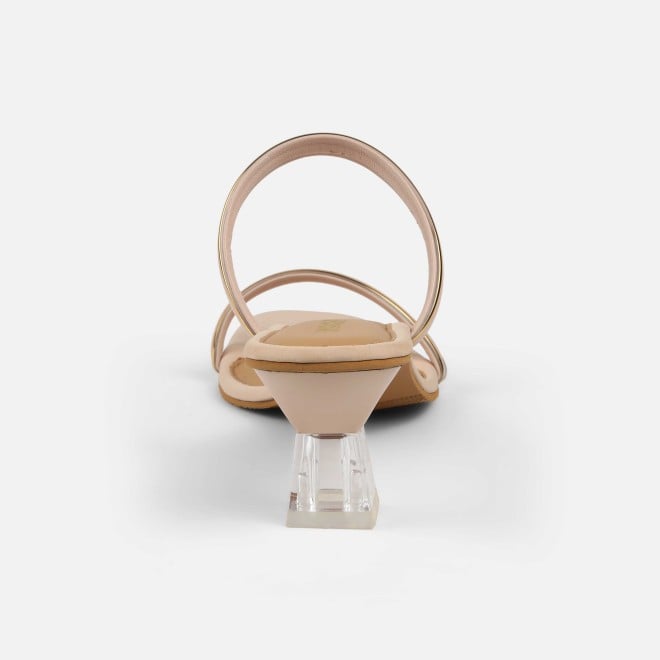 Mochi Women Beige Casual Slip Ons (SKU: 40-402-20-36)