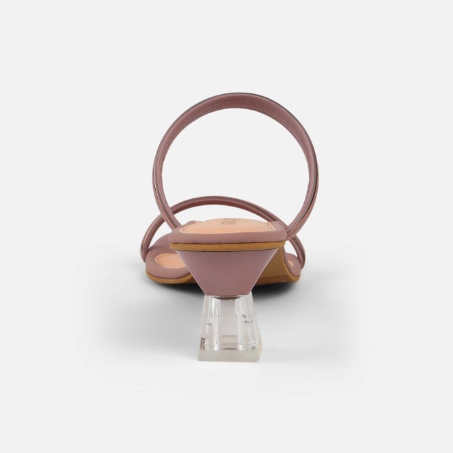 Mochi Women Peach Casual Slip Ons (SKU: 40-402-80-36)