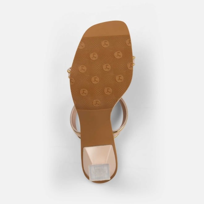 Mochi Women Beige Casual Slip Ons (SKU: 40-402-20-36)