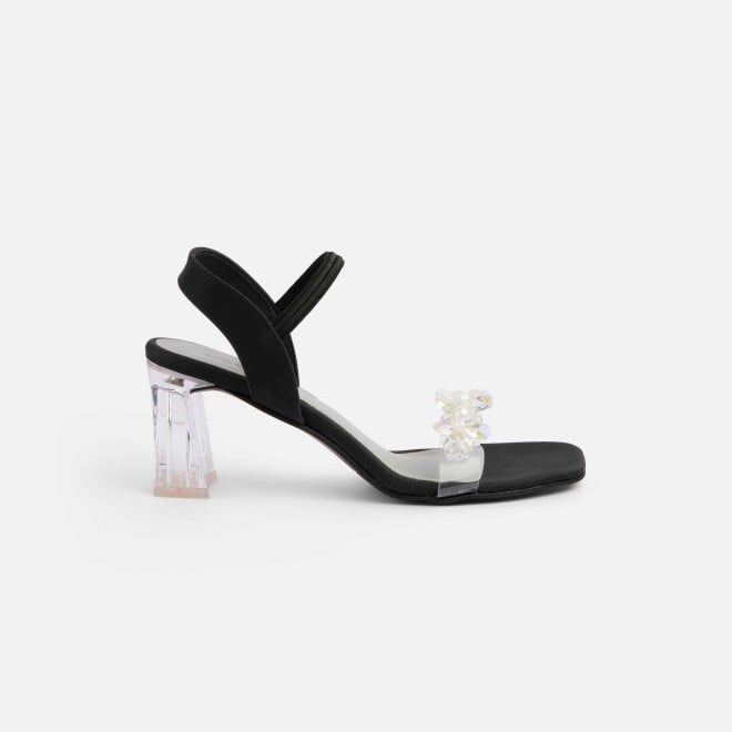 Mochi Women Black Casual Sandals (SKU: 40-403-11-36)