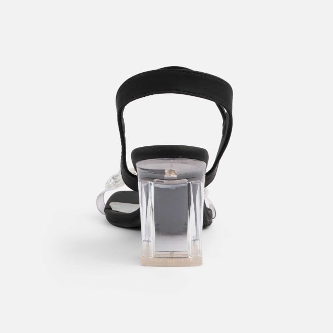 Mochi Women Black Casual Sandals (SKU: 40-403-11-36)