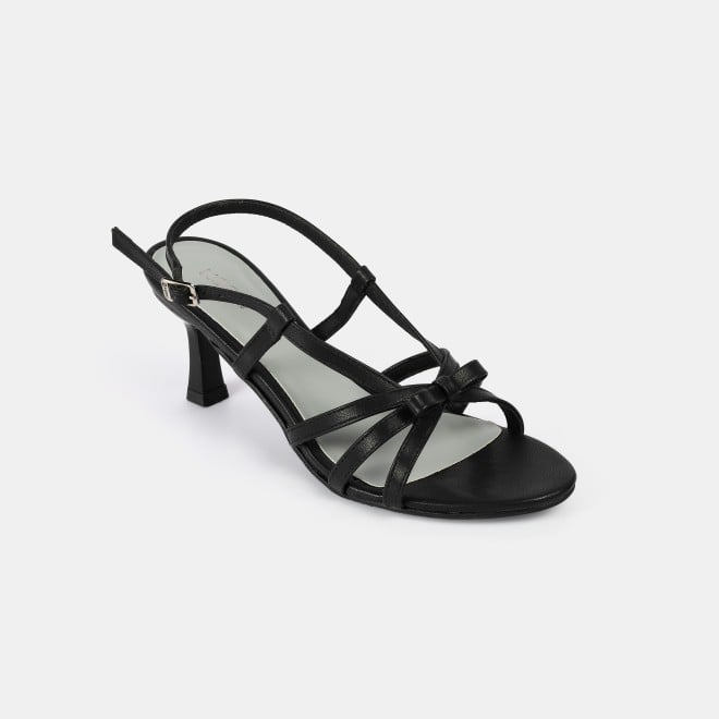 Mochi Women Black Casual Sandals