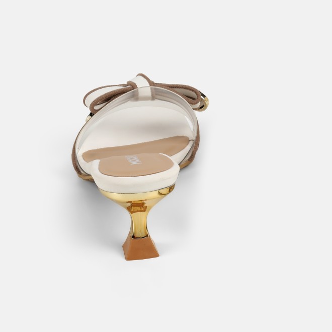 Mochi Women White Casual Slip Ons (SKU: 40-406-16-37)